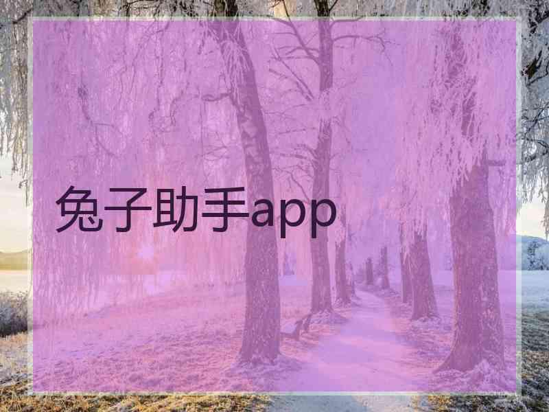 兔子助手app