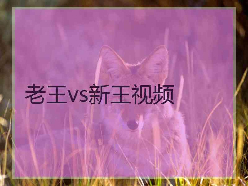 老王vs新王视频