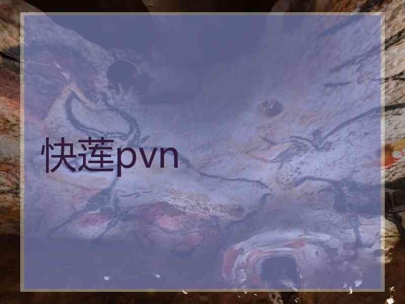 快莲pvn