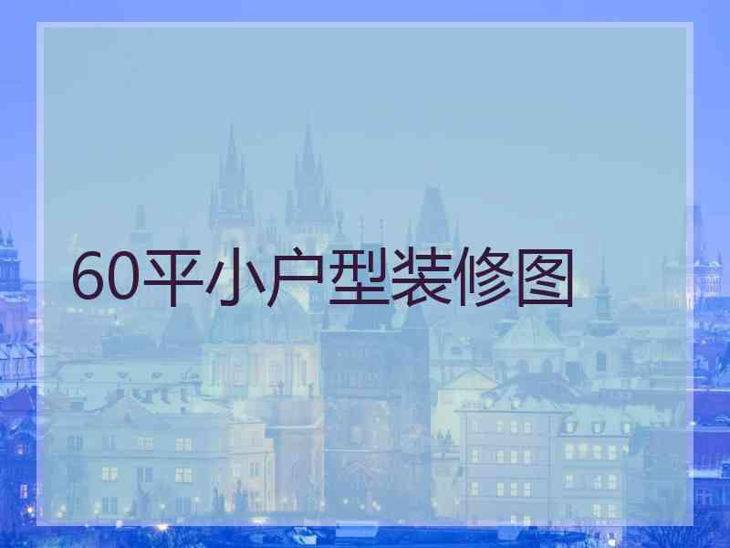 60平小户型装修图