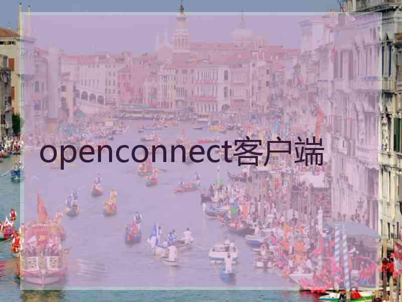 openconnect客户端