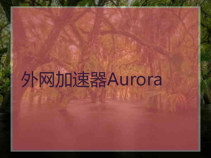 外网加速器Aurora