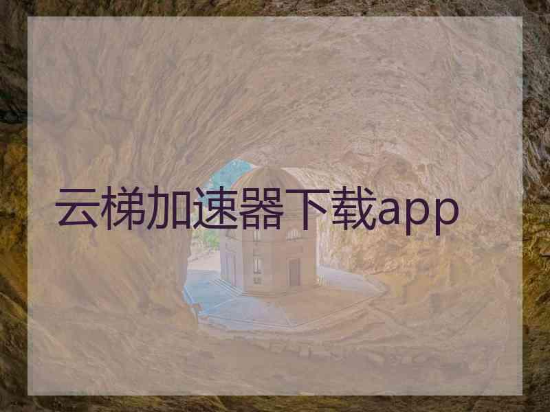 云梯加速器下载app