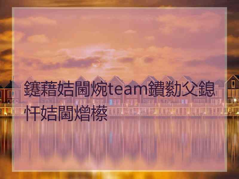 鑳藉姞閫焥team鐨勬父鎴忓姞閫熷櫒