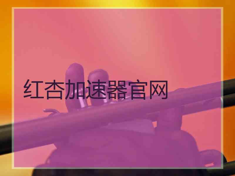 红杏加速器官网