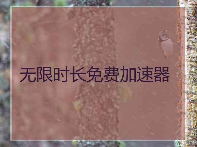 无限时长免费加速器