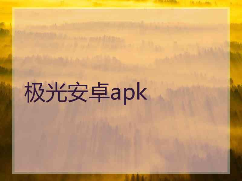 极光安卓apk