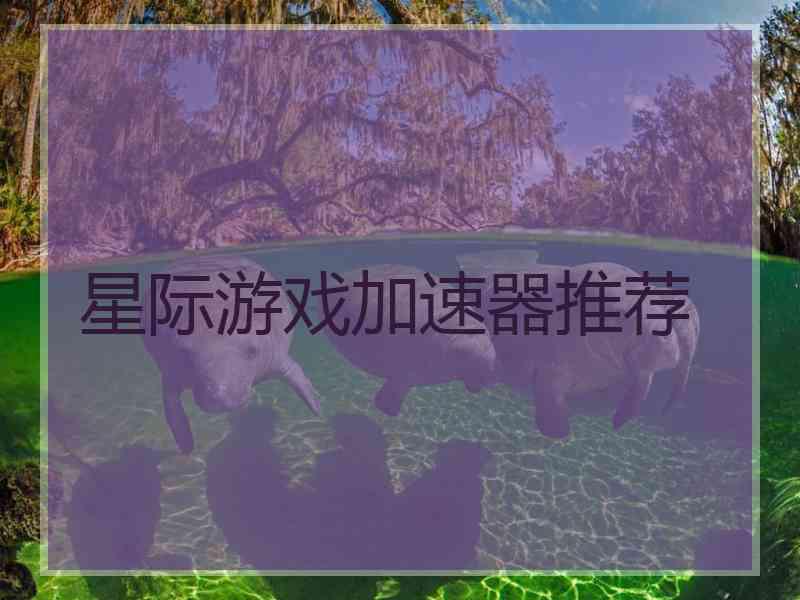 星际游戏加速器推荐