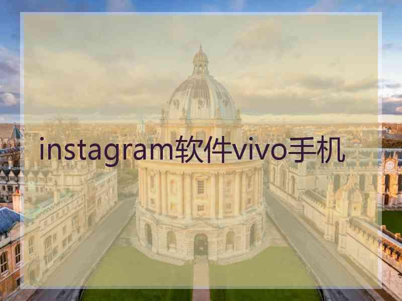 instagram软件vivo手机