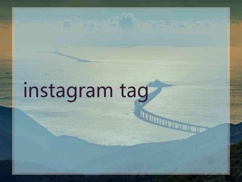 instagram tag