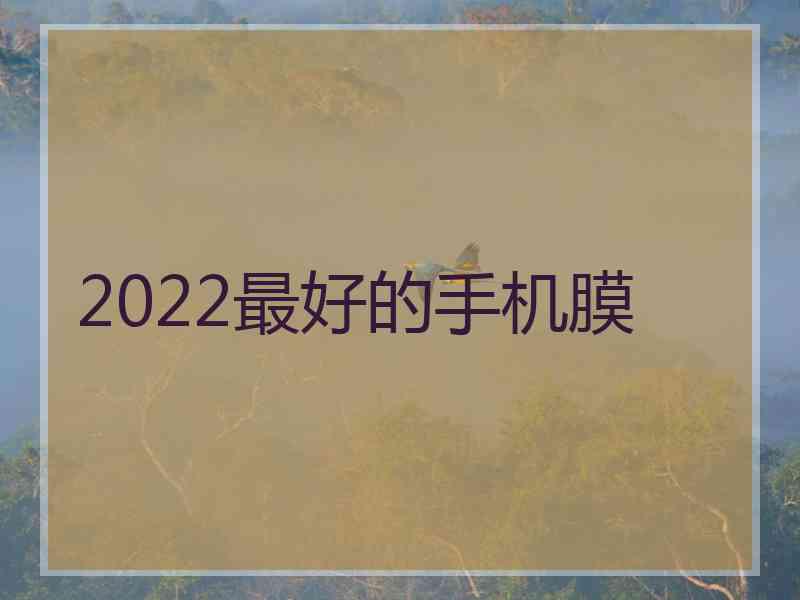 2022最好的手机膜