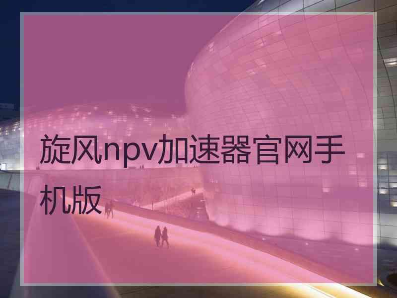 旋风npv加速器官网手机版