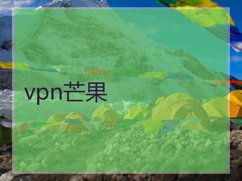 vpn芒果