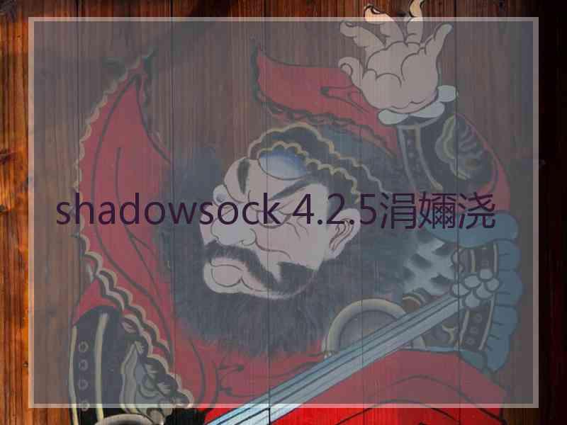 shadowsock 4.2.5涓嬭浇