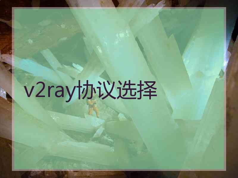 v2ray协议选择