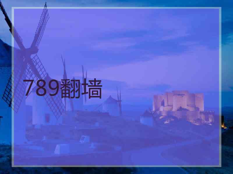 789翻墙