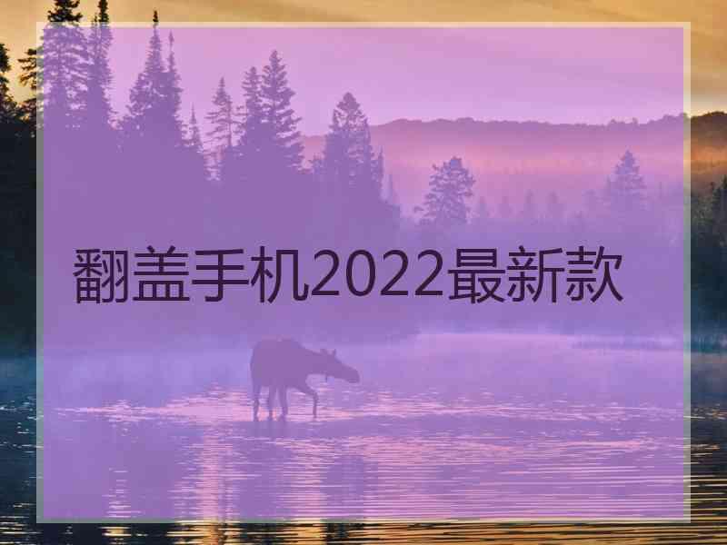 翻盖手机2022最新款