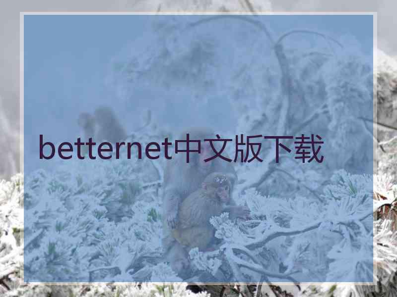 betternet中文版下载