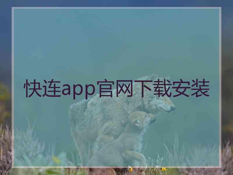 快连app官网下载安装